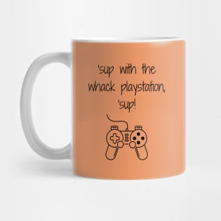 Friends/whack playstation Mug